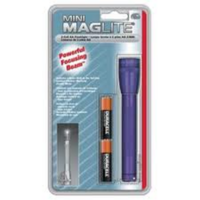 PURPLE - MINI MAG LIGHT XENON 2AA